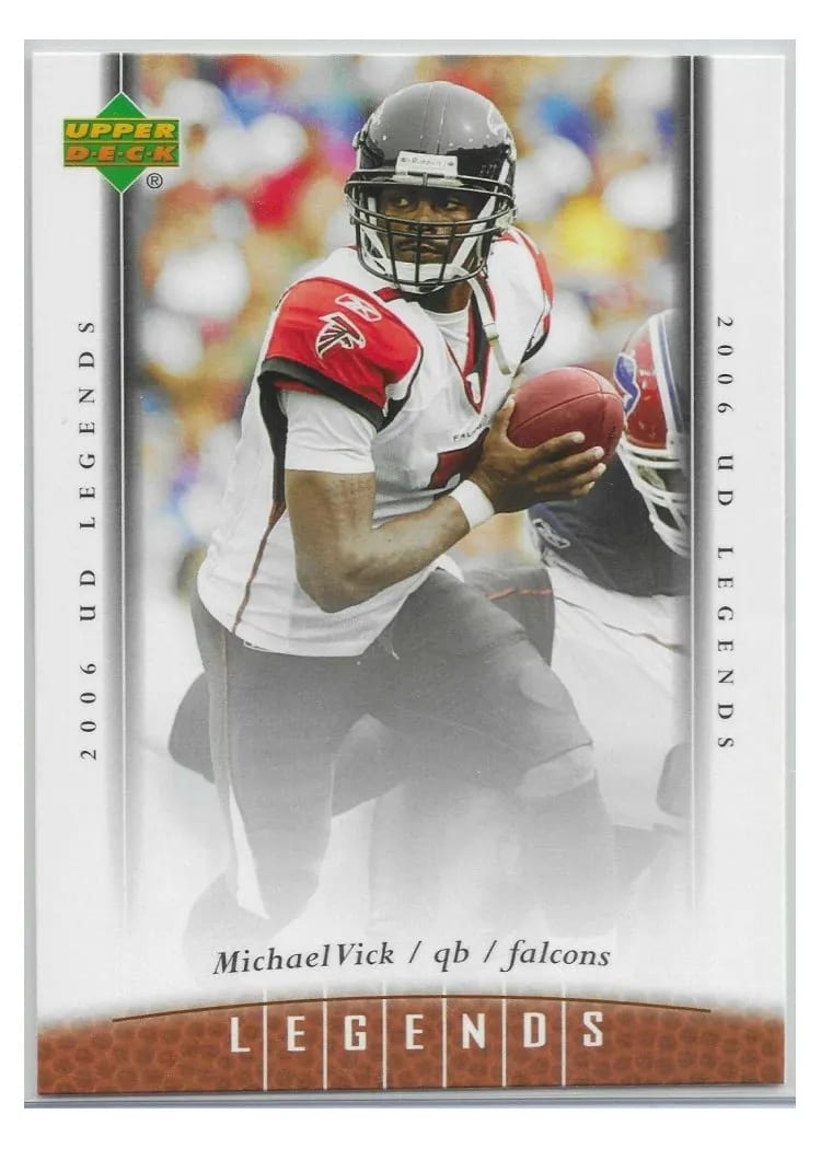 2006 Upper Deck Legends Michael Vick #90 card