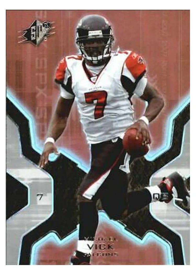 2007 Spx Michael Vick #5 card
