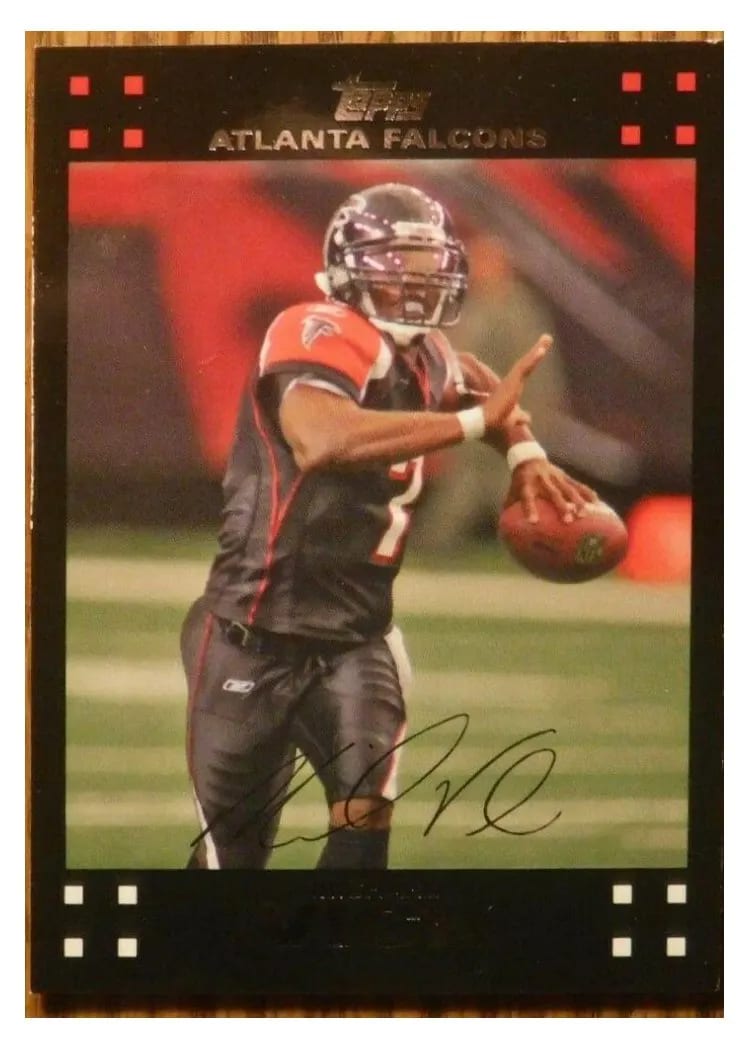 2007 Topps Michael Vick #4 card
