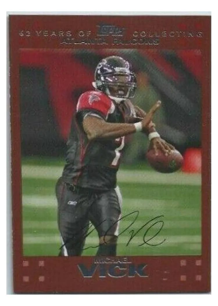 2007 Topps Michael Vick #4 card