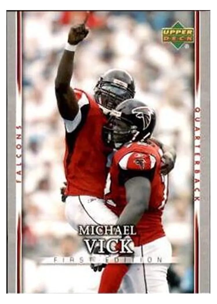 2007 Upper Deck First Edition Michael Vick #4 card