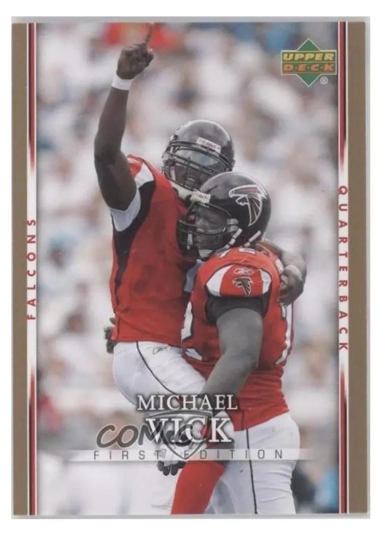 2007 Upper Deck First Edition Michael Vick #4 card