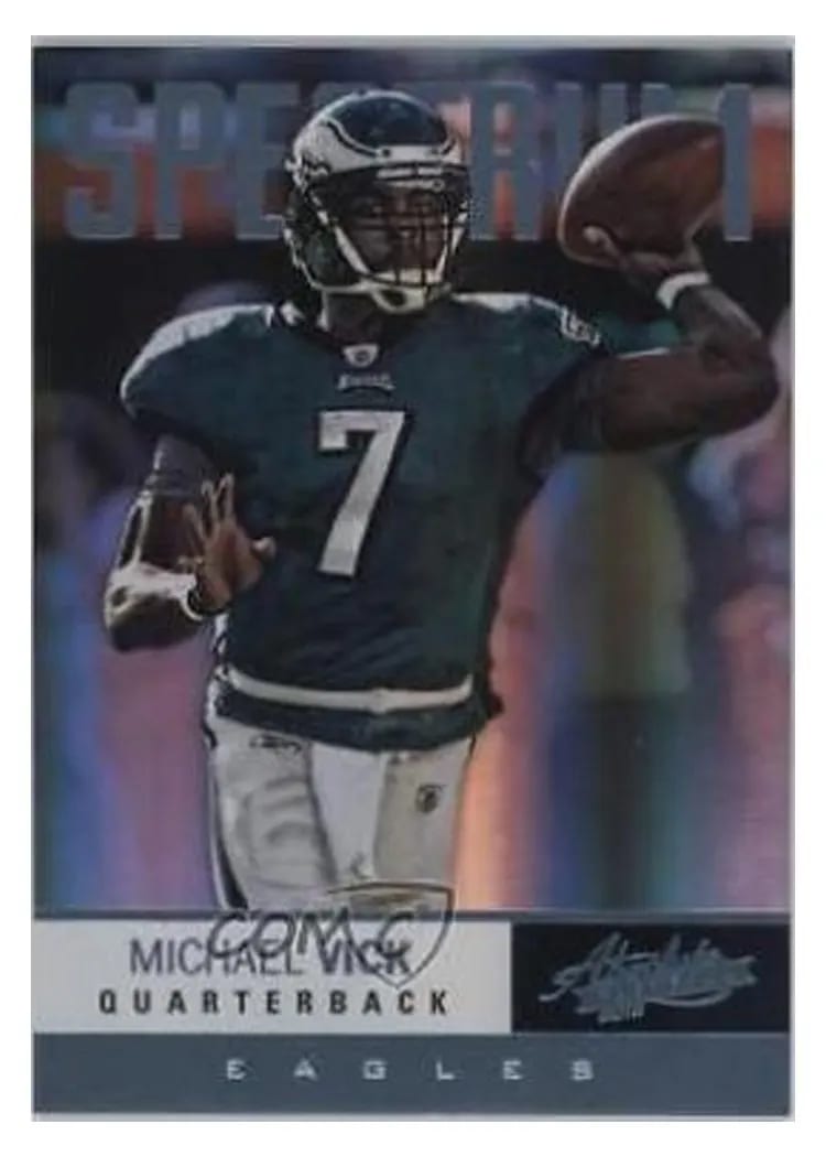2012 Panini Absolute Michael Vick #72 card