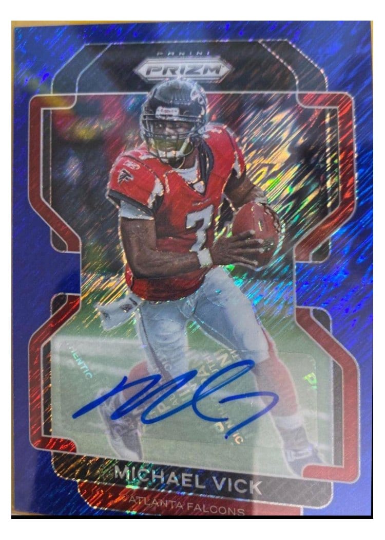 2021 Panini Prizm Base Set Michael Vick #330 card
