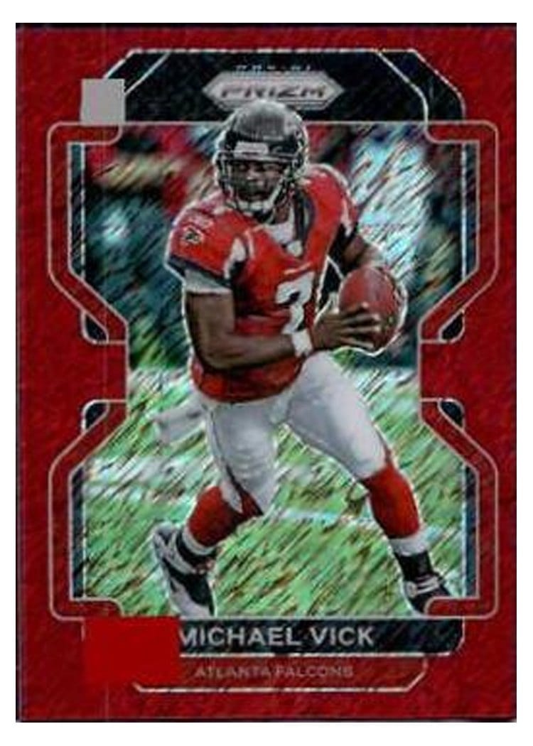 2021 Panini Prizm Base Set Michael Vick #330 card