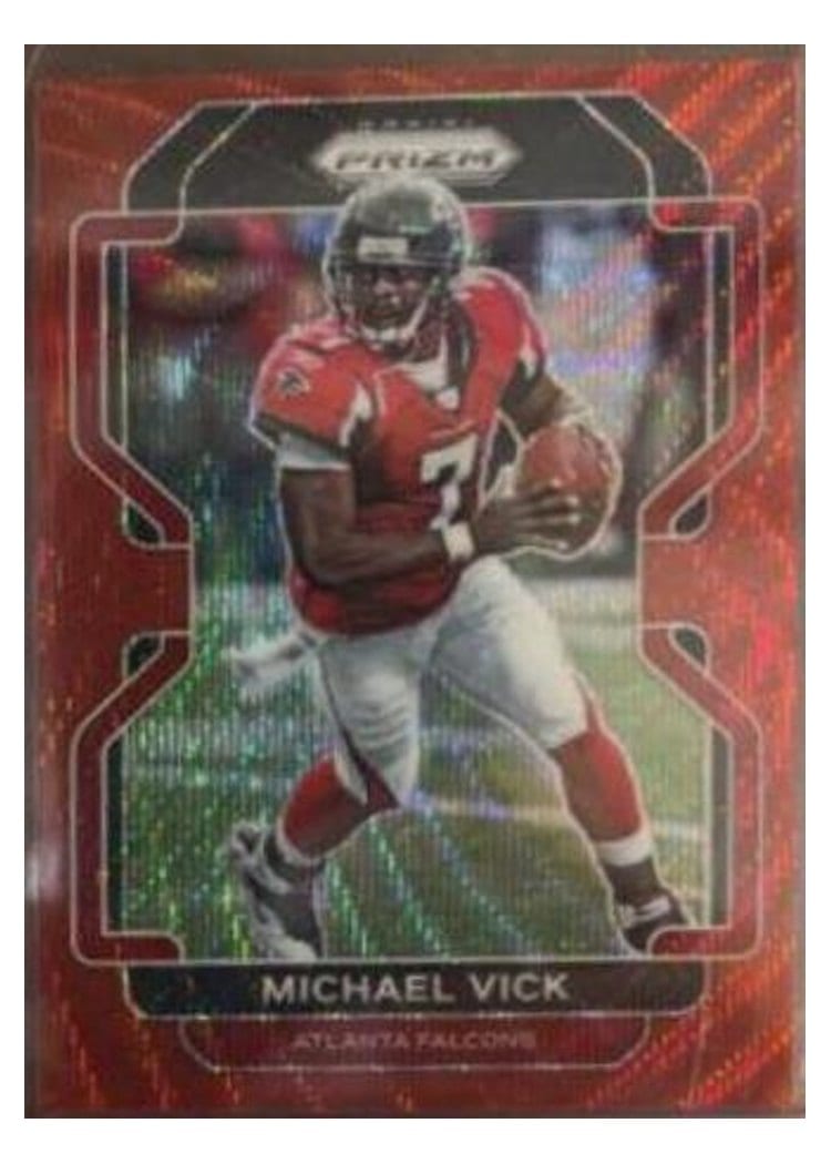 2021 Panini Prizm Base Set Michael Vick #330 card