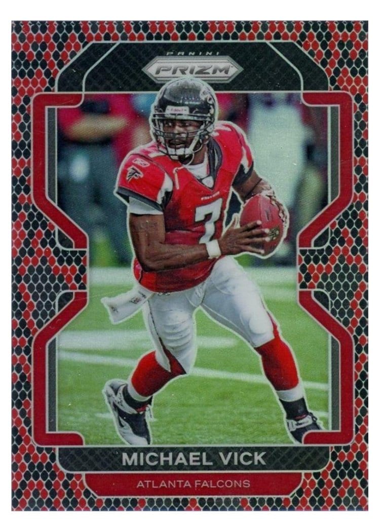 2021 Panini Prizm Base Set Michael Vick #330 card