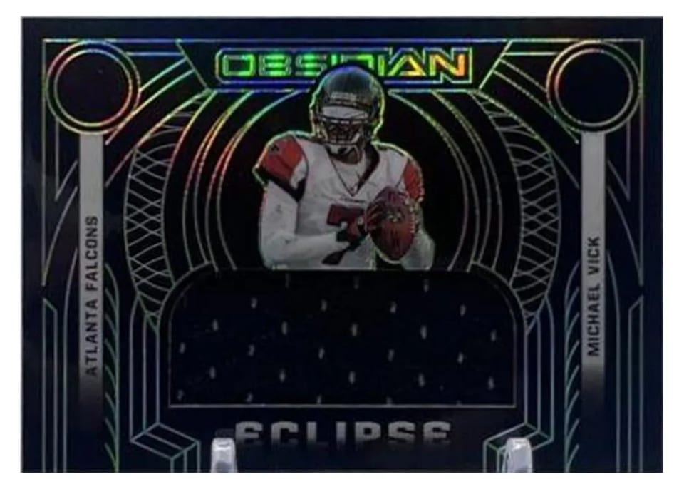 2022 Panini Obsidian Eclipse Michael Vick #ECL-MVI card