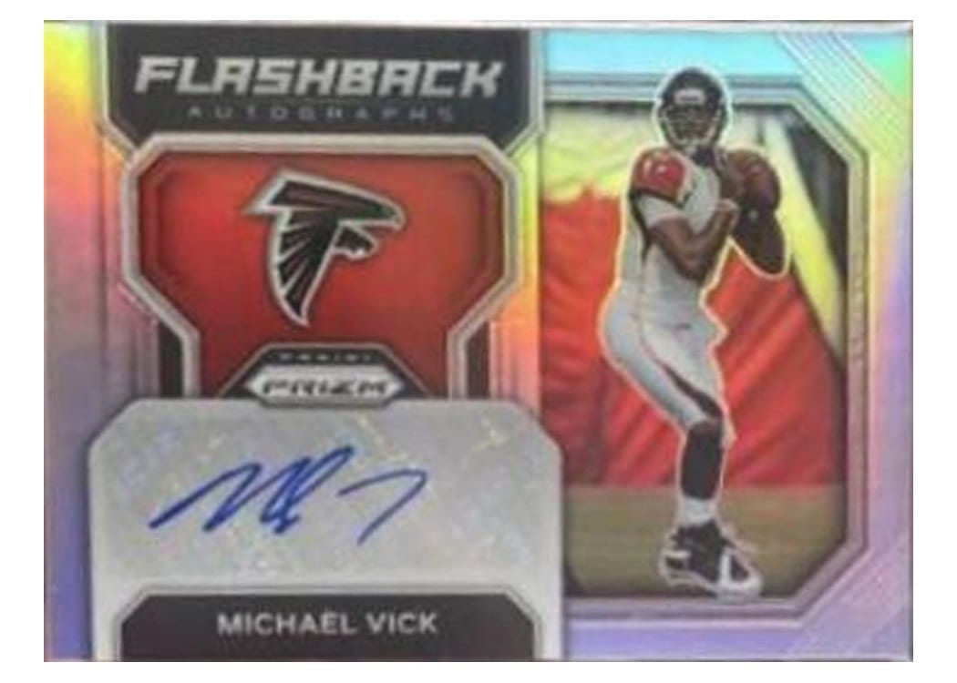 2022 Panini Prizm Base Set Michael Vick #18 card