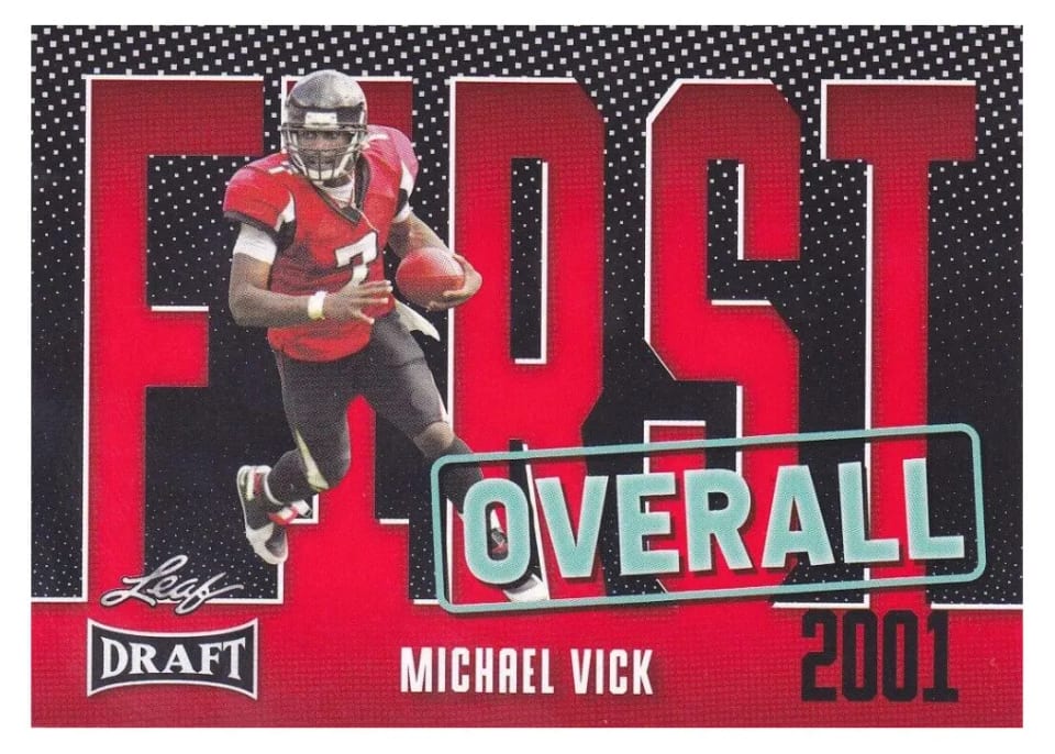 2023 Leaf Draft Michael Vick #9 card