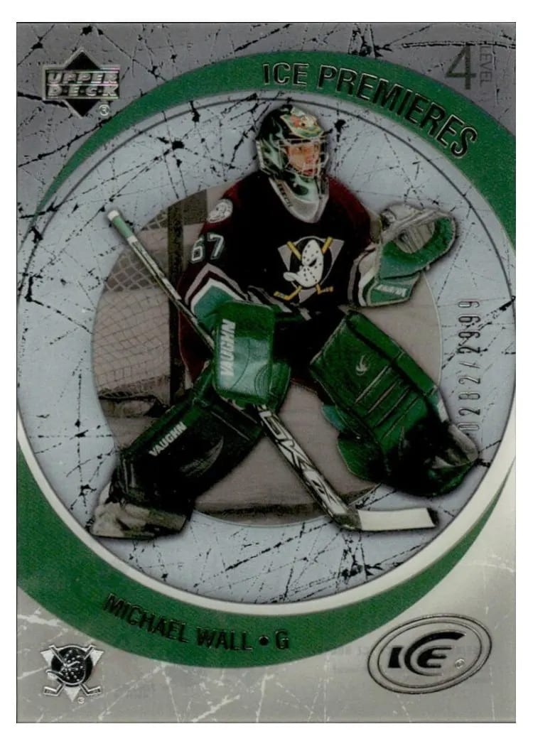 2005 Upper Deck Ice Michael Wall #186 card