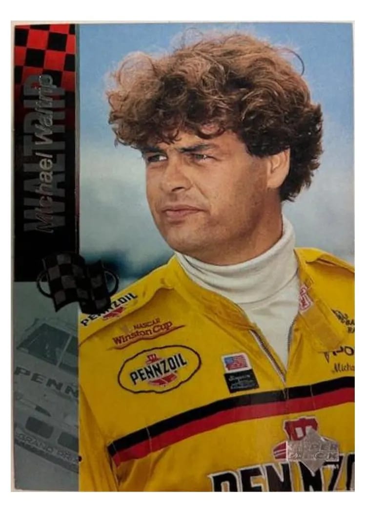 1995 Upper Deck Michael Waltrip #9 card