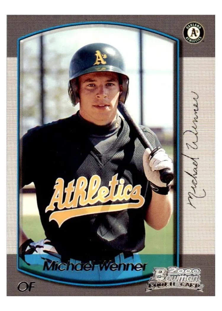 2000 Bowman Draft Picks Michael Wenner #38 card