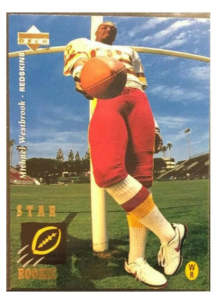 1995 Upper Deck Michael Westbrook #4 card