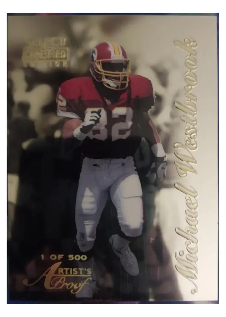 1996 Select Certified Michael Westbrook #15 card