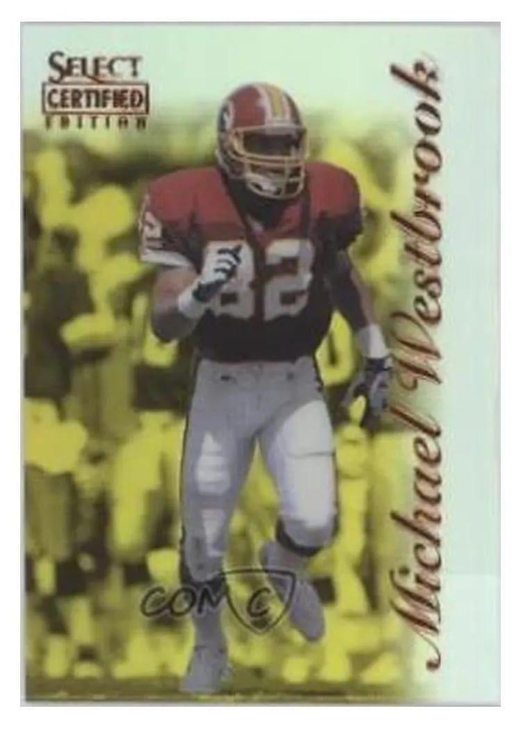 1996 Select Certified Michael Westbrook #15 card