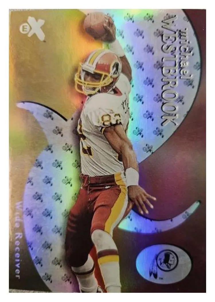 2000 Fleer E X Michael Westbrook #7 card
