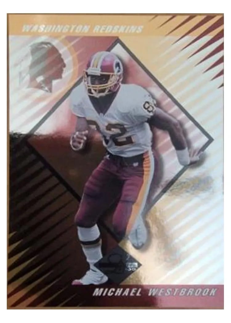 2000 Leaf Limited Michael Westbrook #44 card