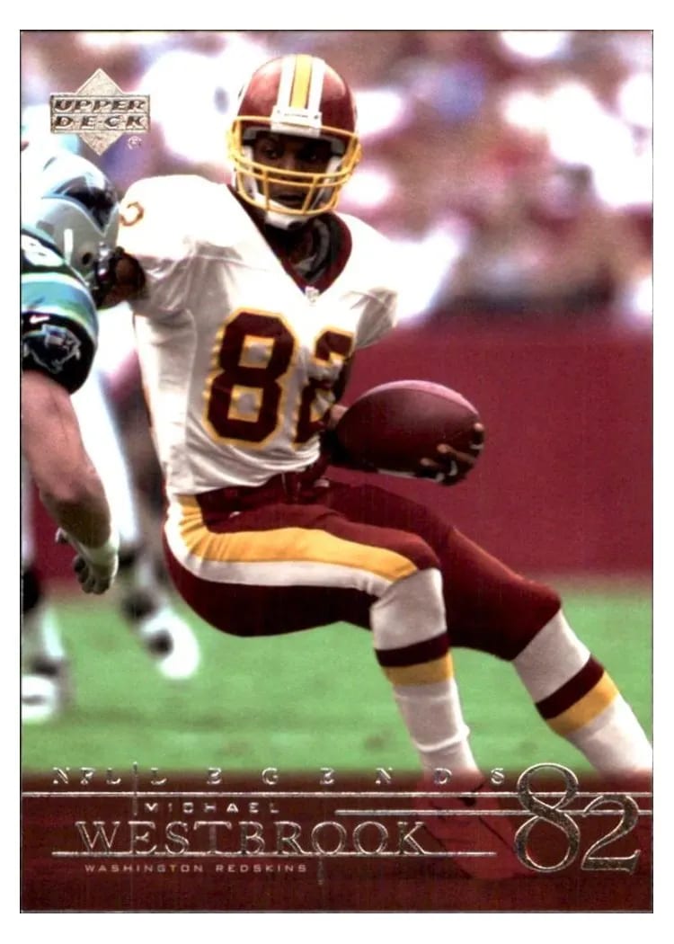 2001 Upper Deck Legends Michael Westbrook #89 card