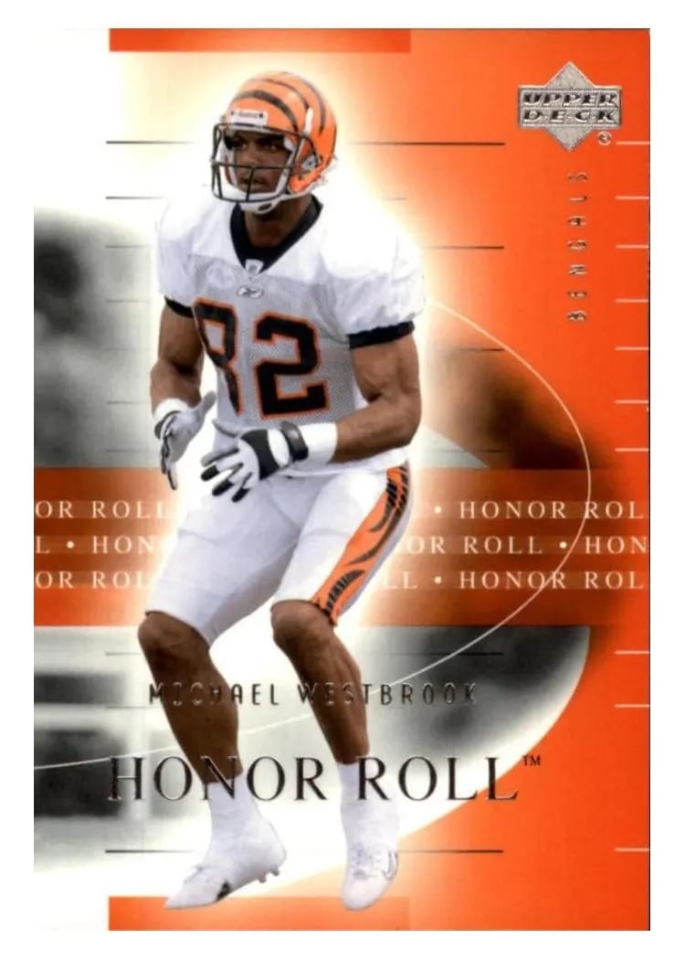 2002 Upper Deck Honor Roll Michael Westbrook #13 card