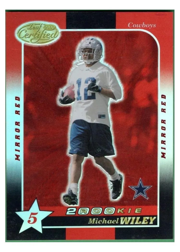 2000 Leaf Certified Michael Wiley #231 card