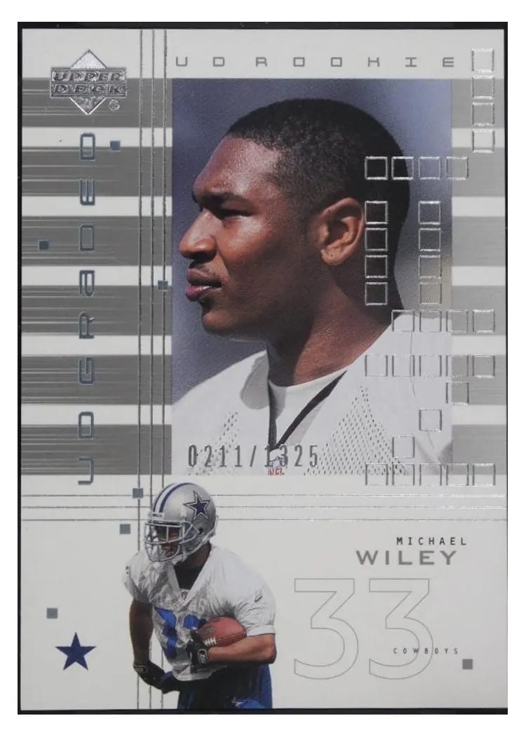 2000 Upper Deck Graded Michael Wiley #124 card