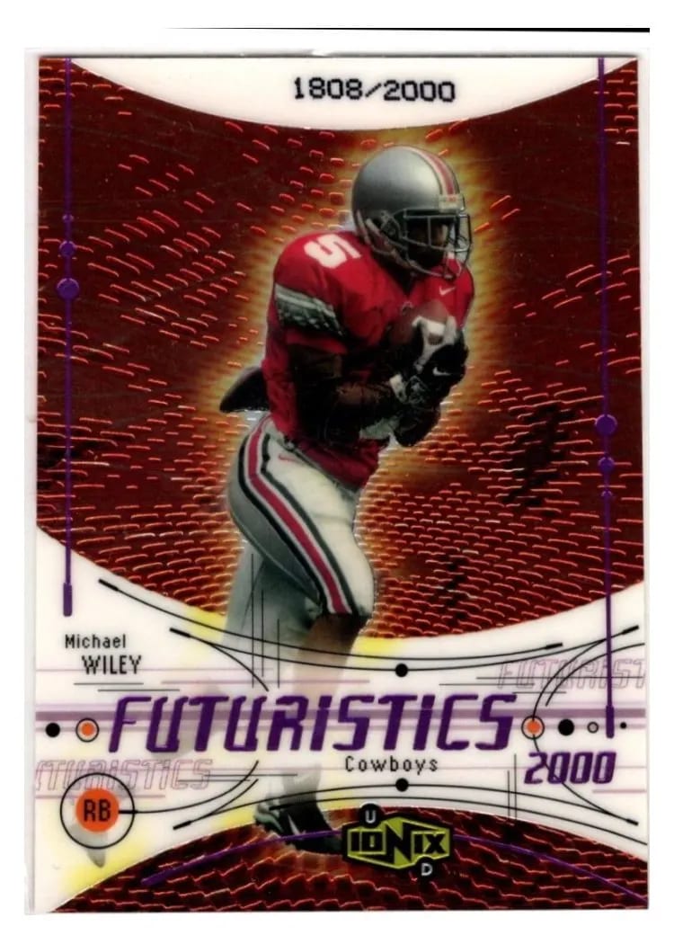 2000 Upper Deck Ionix Michael Wiley #94 card