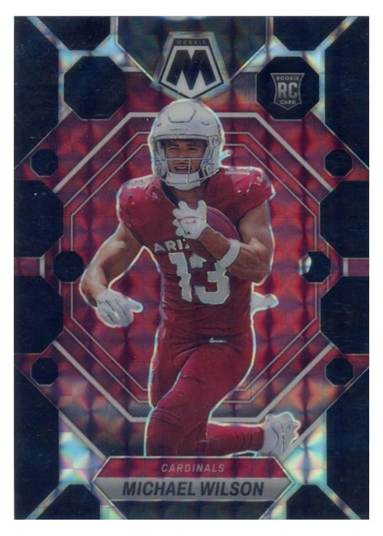 2023 Panini Mosaic Base Set Michael Wilson #350 card