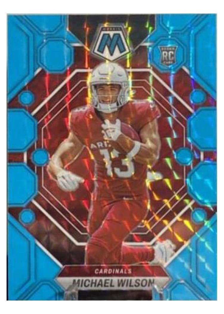 2023 Panini Mosaic Base Set Michael Wilson #350 card