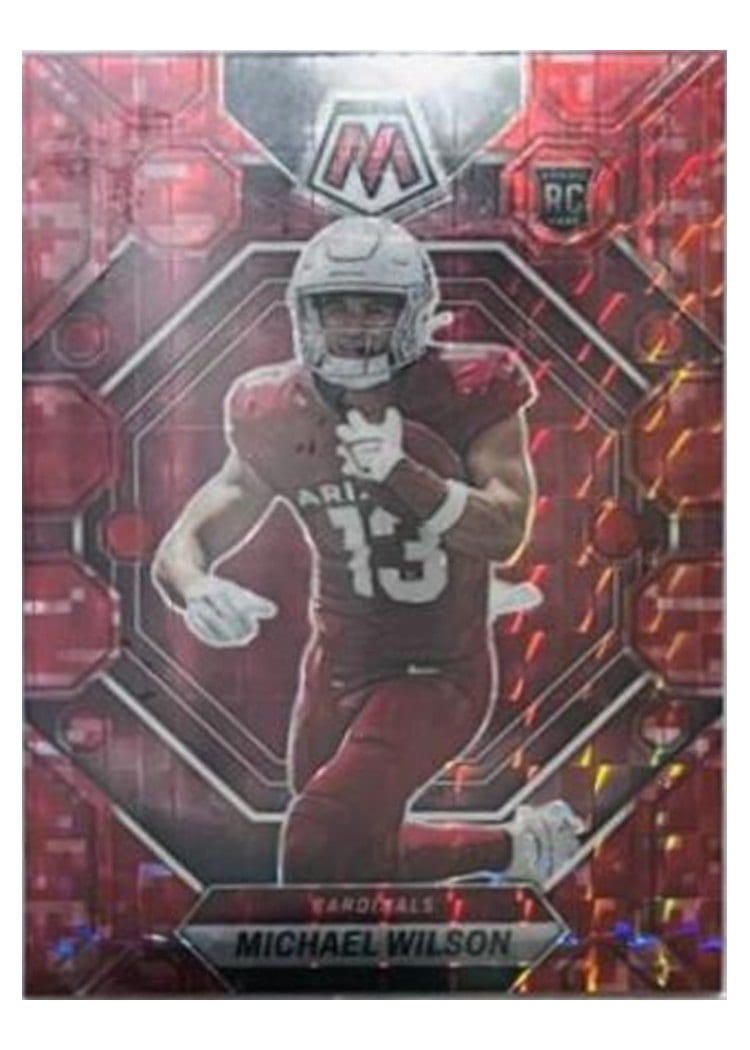 2023 Panini Mosaic Base Set Michael Wilson #350 card