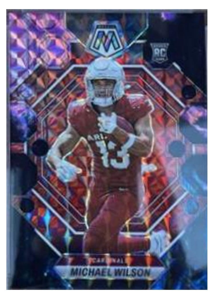 2023 Panini Mosaic Base Set Michael Wilson #350 card