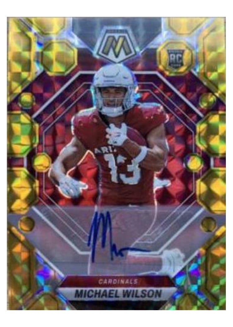 2023 Panini Mosaic Base Set Michael Wilson #350 card