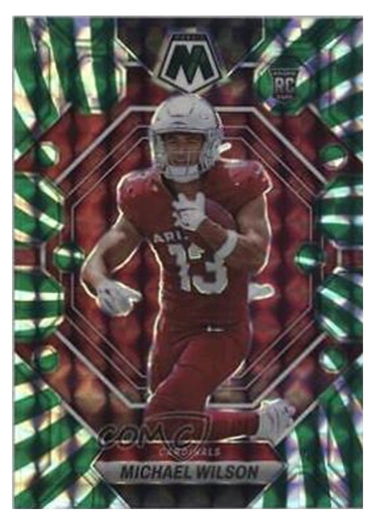 2023 Panini Mosaic Base Set Michael Wilson #350 card