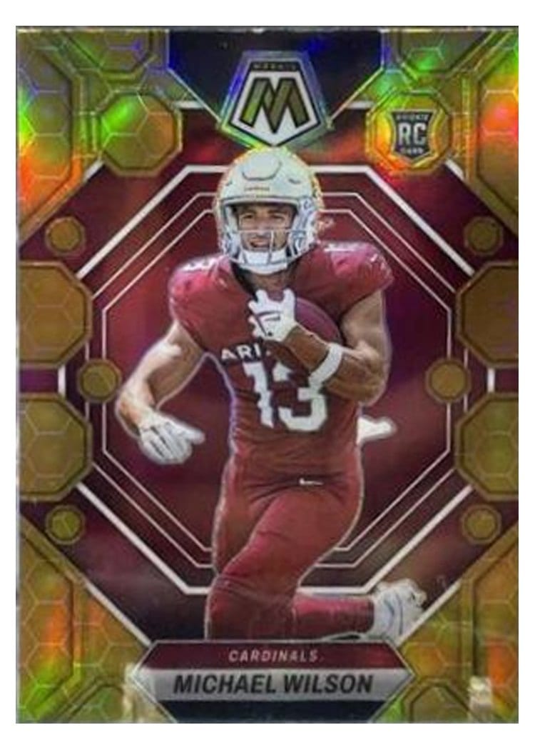 2023 Panini Mosaic Base Set Michael Wilson #350 card