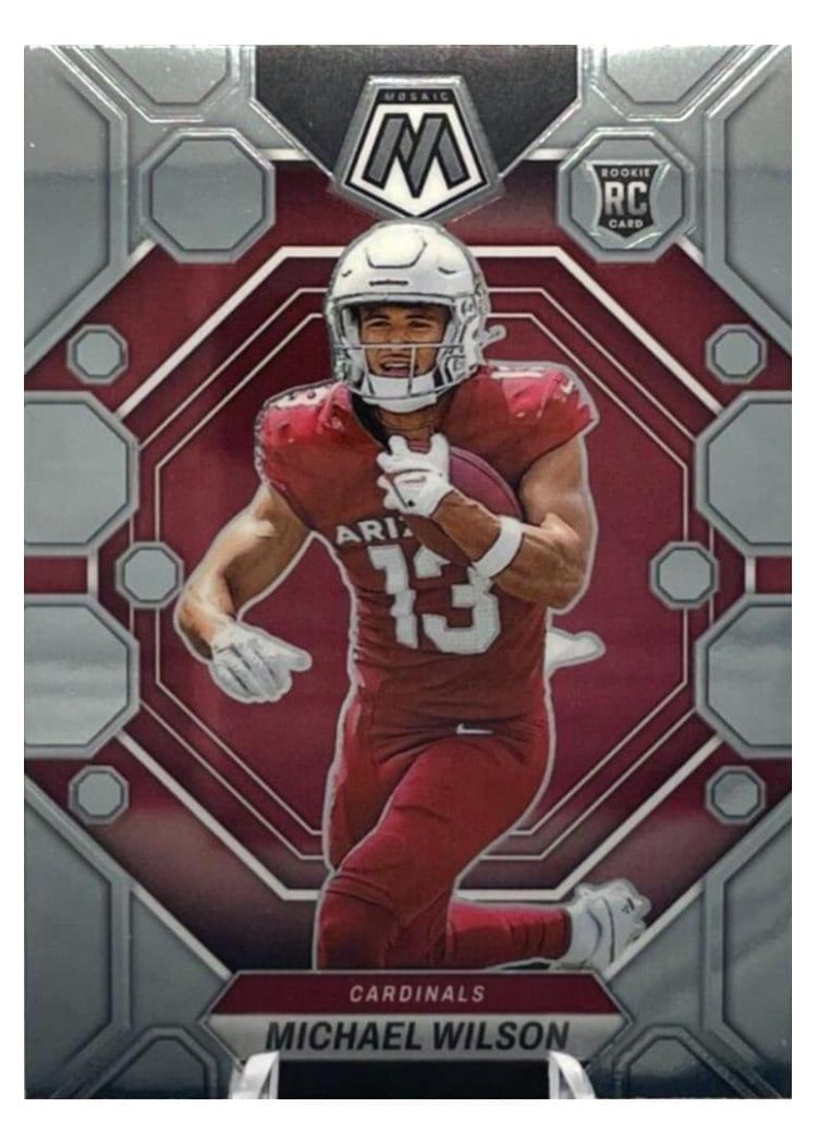 2023 Panini Mosaic Base Set Michael Wilson #350 card