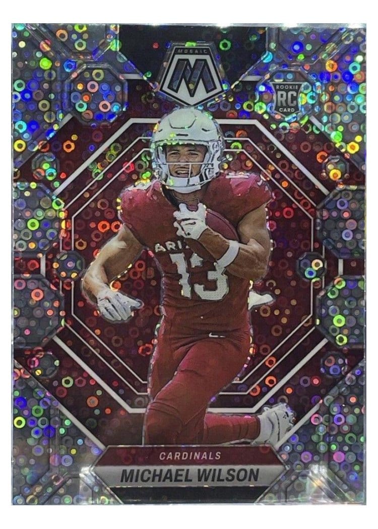 2023 Panini Mosaic Base Set Michael Wilson #350 card