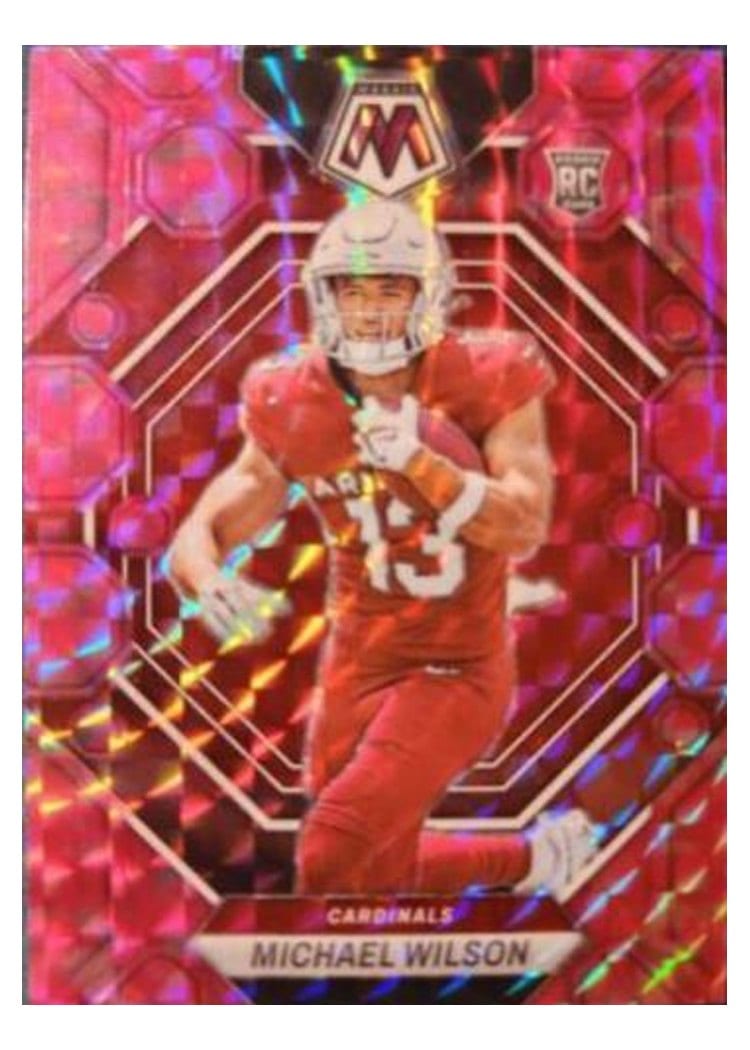 2023 Panini Mosaic Base Set Michael Wilson #350 card