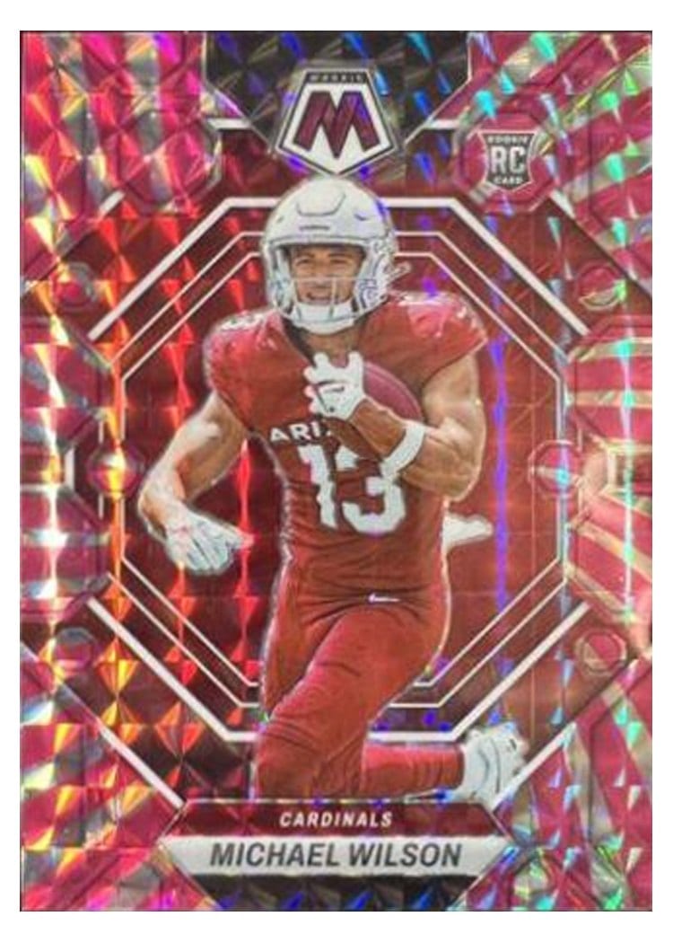 2023 Panini Mosaic Base Set Michael Wilson #350 card