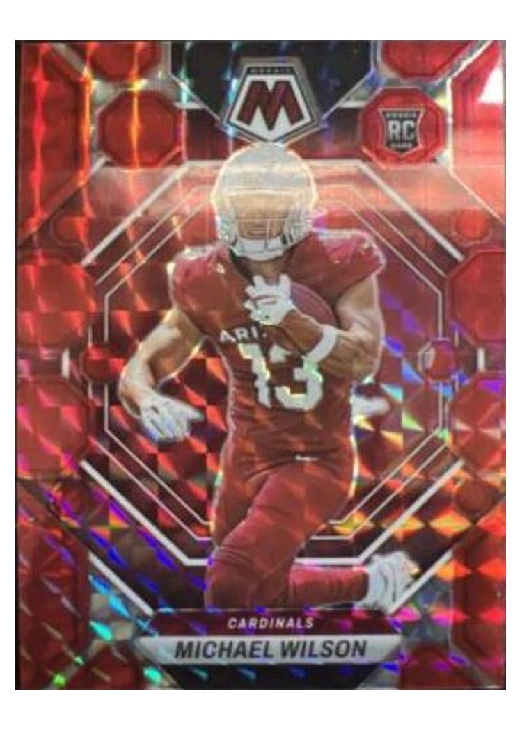 2023 Panini Mosaic Base Set Michael Wilson #350 card