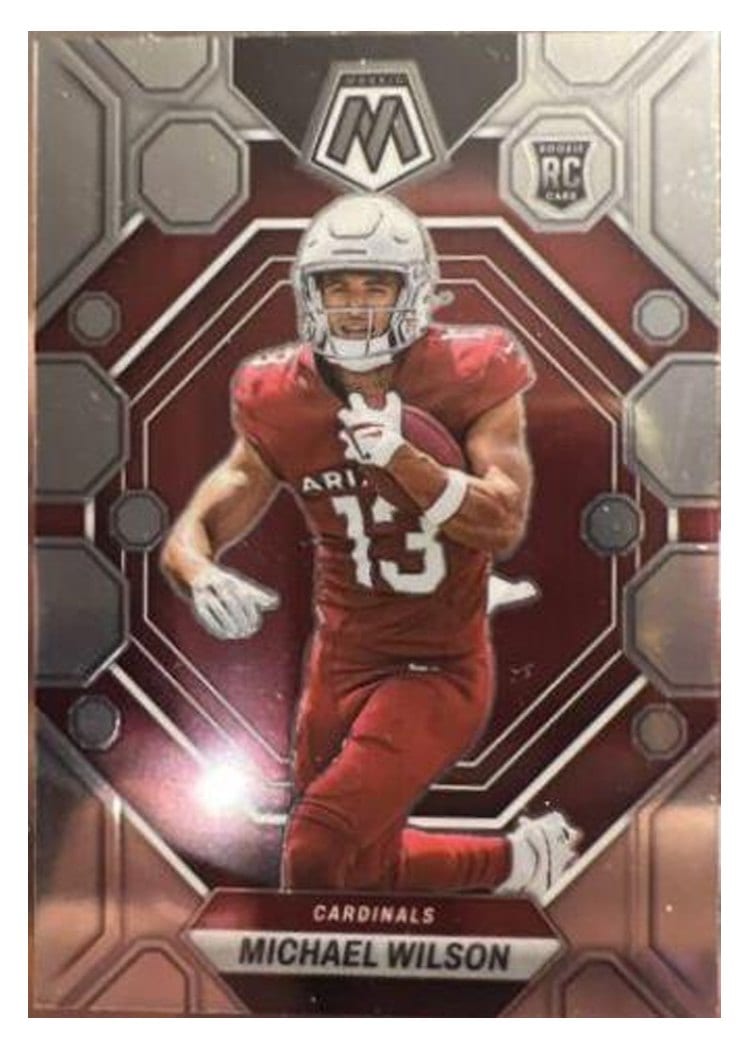 2023 Panini Mosaic Base Set Michael Wilson #350 card