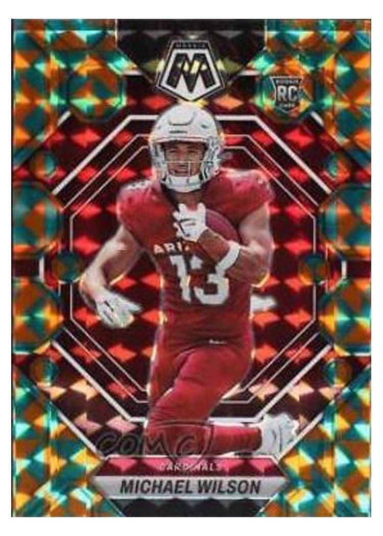 2023 Panini Mosaic Base Set Michael Wilson #350 card