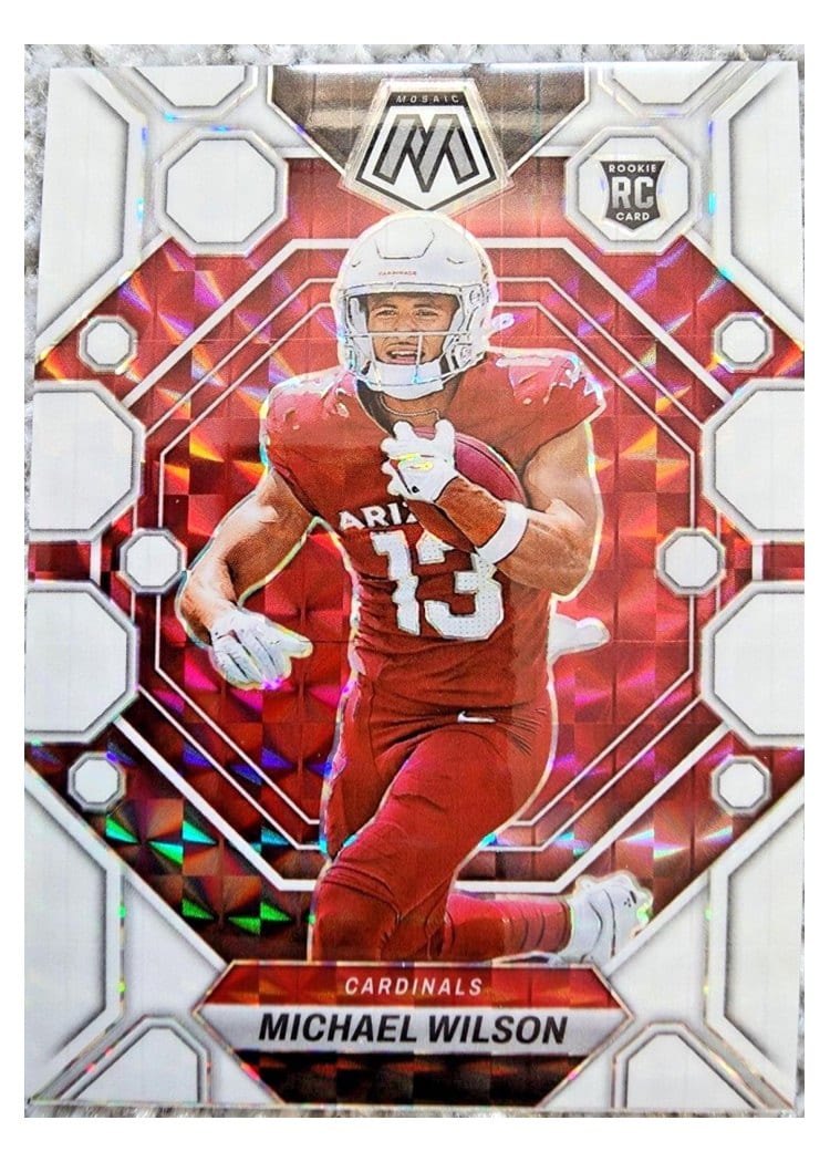 2023 Panini Mosaic Base Set Michael Wilson #350 card