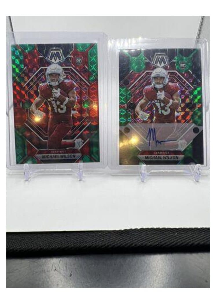 2023 Panini Mosaic Base Set Michael Wilson #350 card