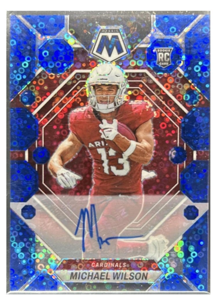 2023 Panini Mosaic Base Set Michael Wilson #350 card