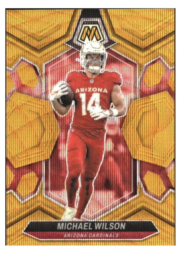 2024 Panini Mosaic Base Set Michael Wilson #3 card