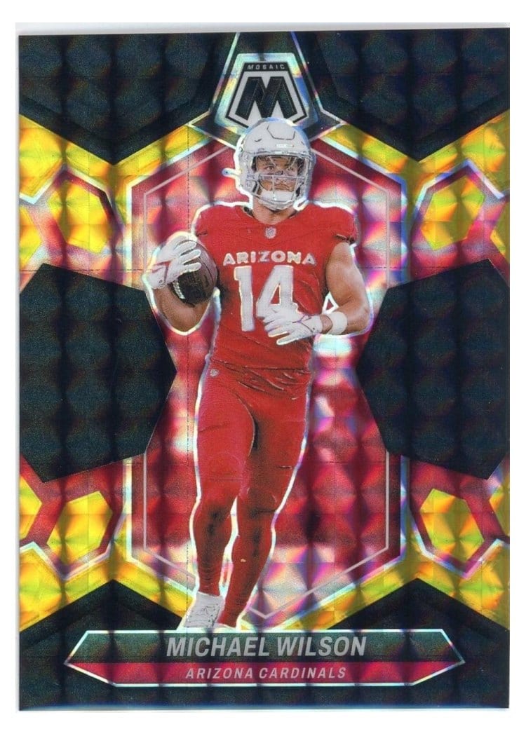 2024 Panini Mosaic Base Set Michael Wilson #3 card