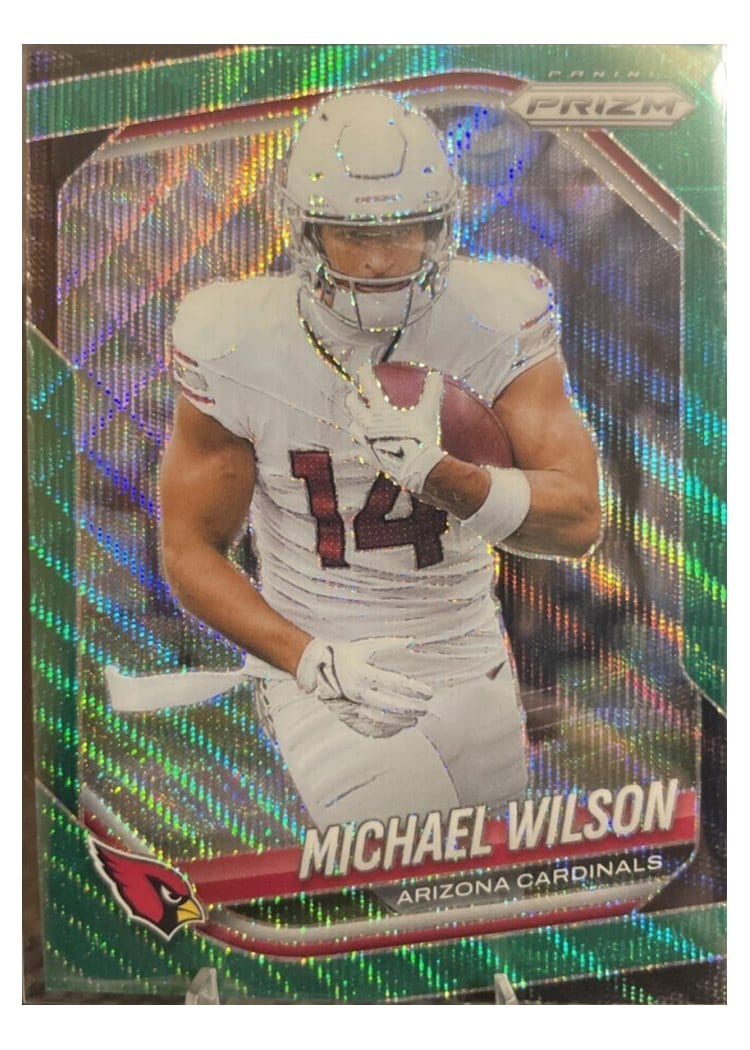 2025 Panini Prizm Base Set Michael Wilson #145 card