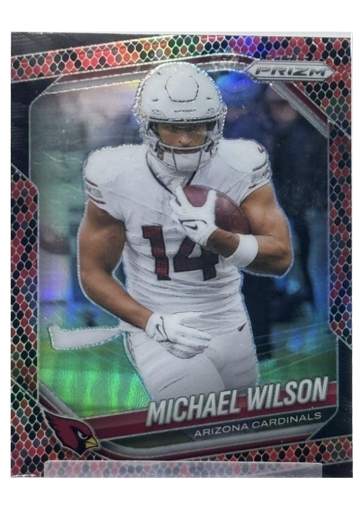 2025 Panini Prizm Base Set Michael Wilson #145 card