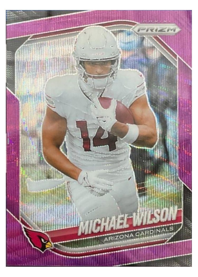 2025 Panini Prizm Base Set Michael Wilson #145 card