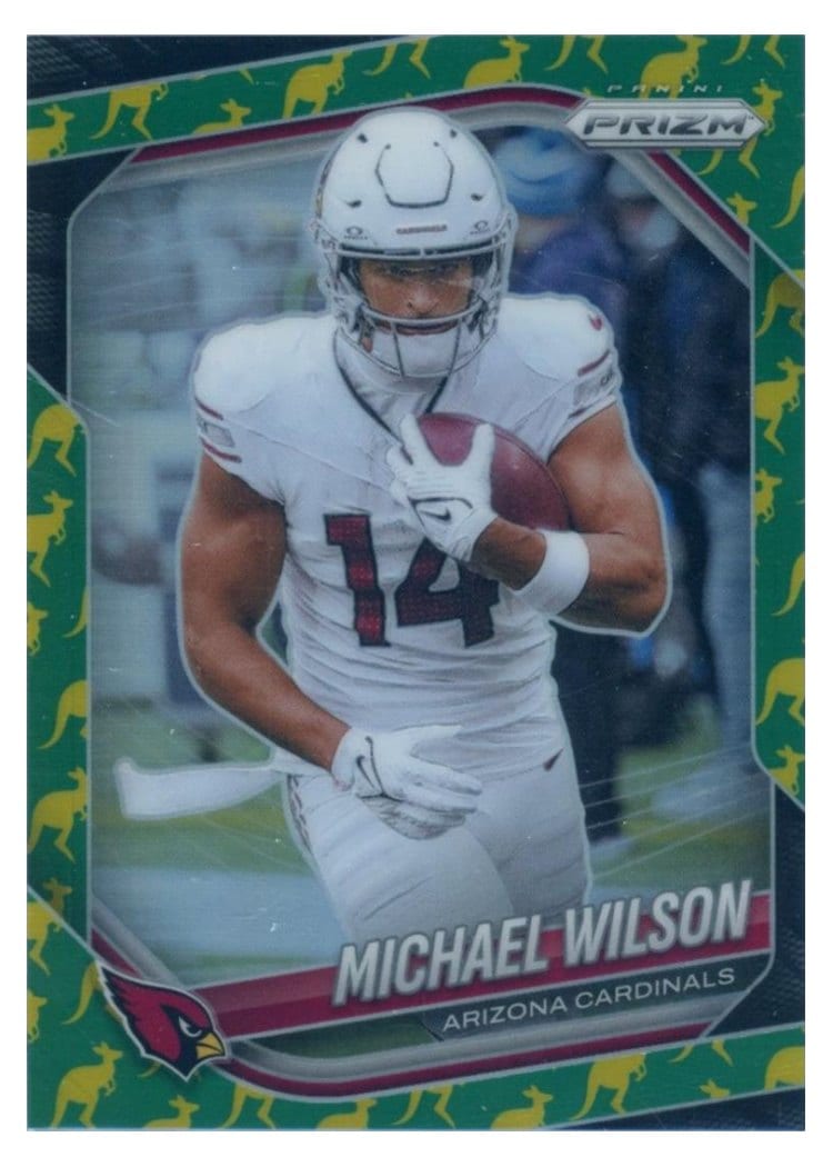 2025 Panini Prizm Base Set Michael Wilson #145 card